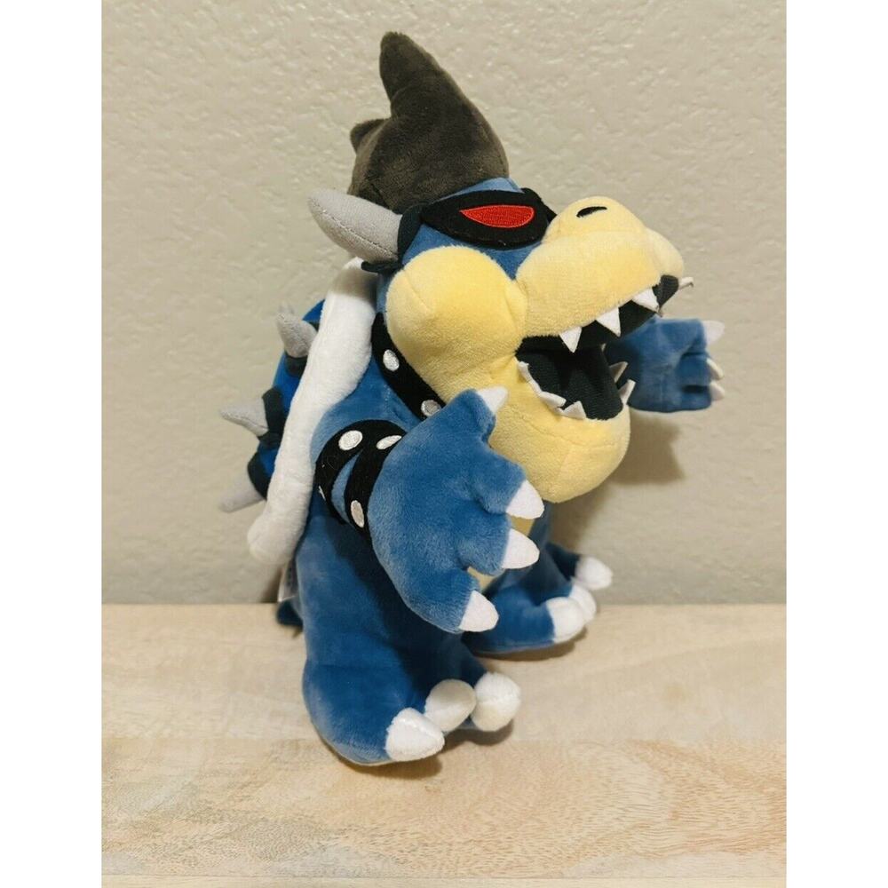 Super Mario Bros Dark Bowser Plush Doll Stuffed Animal Toy 12 inch